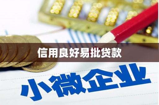 石屏信用良好易批贷款