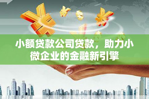 石屏小额贷款公司贷款，助力小微企业的金融新引擎