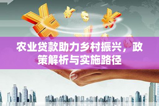 石屏农业贷款助力乡村振兴，政策解析与实施路径