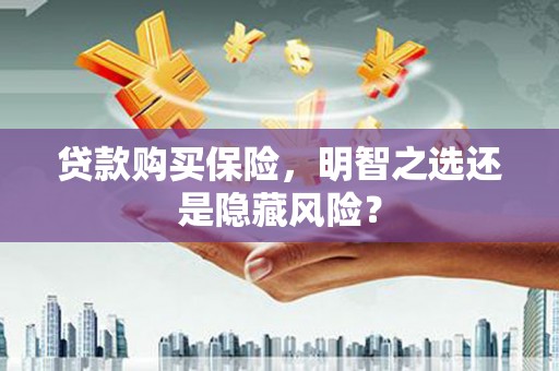 石屏贷款购买保险，明智之选还是隐藏风险？