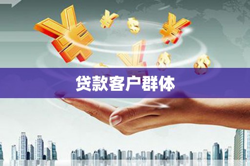 石屏贷款客户群体