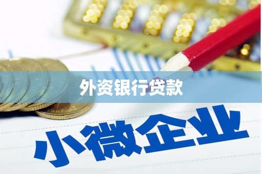 石屏外资银行贷款
