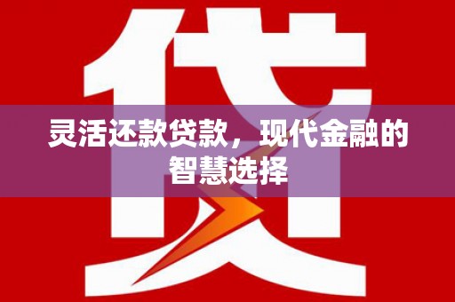 石屏灵活还款贷款，现代金融的智慧选择