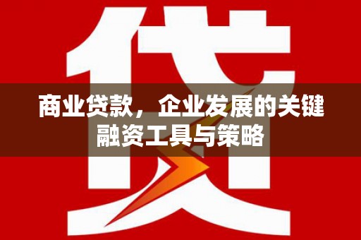 石屏商业贷款，企业发展的关键融资工具与策略