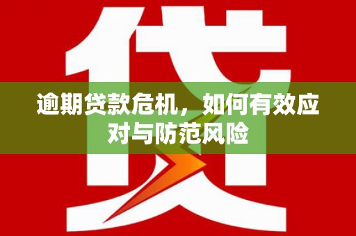 石屏逾期贷款危机，如何有效应对与防范风险