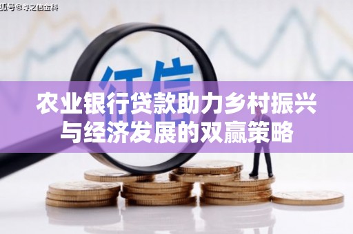 石屏农业银行贷款助力乡村振兴与经济发展的双赢策略
