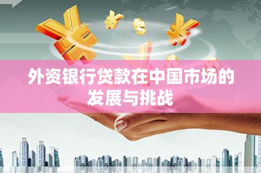 石屏外资银行贷款在中国市场的发展与挑战