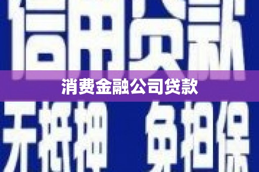 石屏消费金融公司贷款