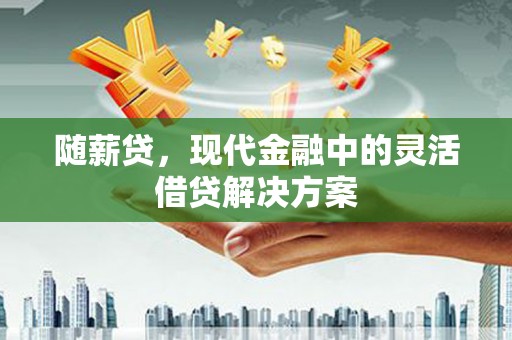 石屏随薪贷，现代金融中的灵活借贷解决方案