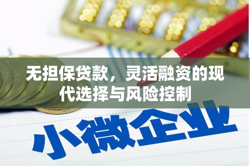 石屏无担保贷款，灵活融资的现代选择与风险控制