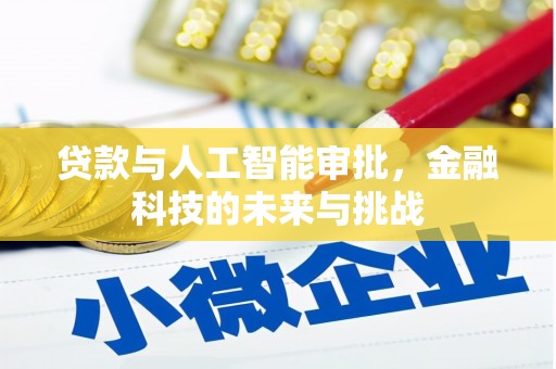石屏贷款与人工智能审批，金融科技的未来与挑战