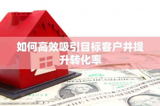 石屏如何高效吸引目标客户并提升转化率