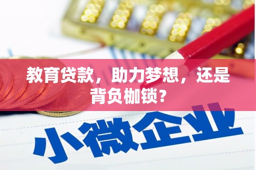 石屏教育贷款，助力梦想，还是背负枷锁？