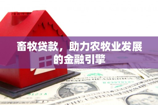 石屏畜牧贷款，助力农牧业发展的金融引擎