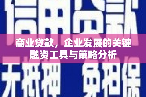 石屏商业贷款，企业发展的关键融资工具与策略分析