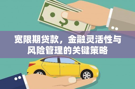 石屏宽限期贷款，金融灵活性与风险管理的关键策略