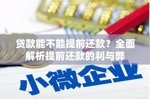 石屏贷款能不能提前还款？全面解析提前还款的利与弊