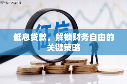 石屏低息贷款，解锁财务自由的关键策略