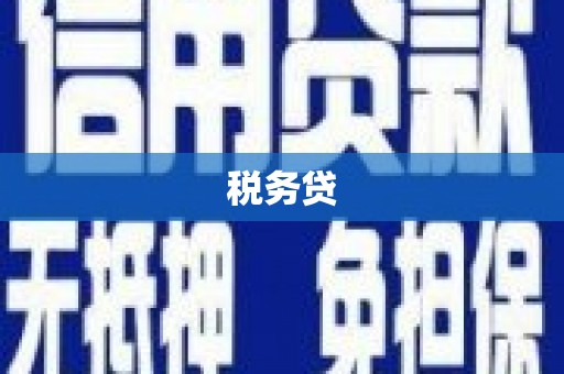 石屏税务贷