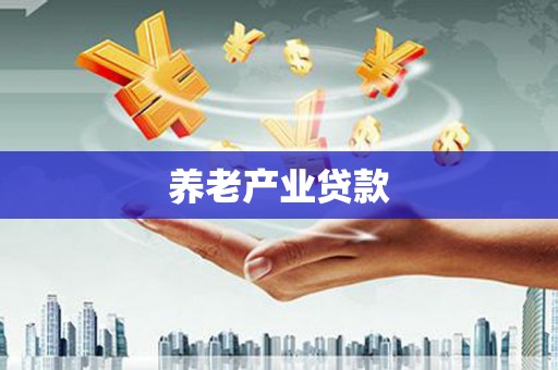 石屏养老产业贷款