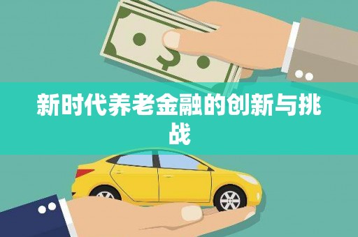 石屏新时代养老金融的创新与挑战