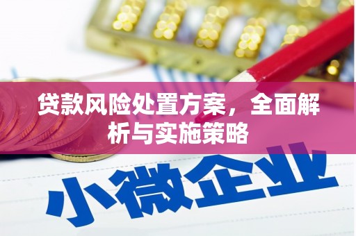 石屏贷款风险处置方案，全面解析与实施策略