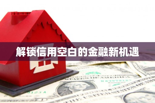 石屏解锁信用空白的金融新机遇